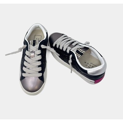 ShuShop Ruby Black Glitter Sneaker
