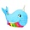 Buckle Toys Bubbly Narwhal