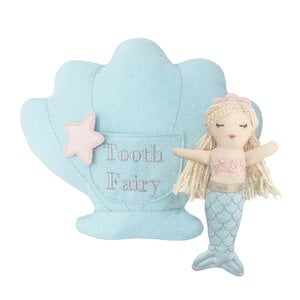 Mimi Mermaid Tooth Fairy Pillow & Doll Set