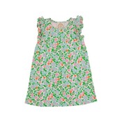 The Beaufort Bonnet Company Natchez and Nectarines Ruehling Ruffle Dress