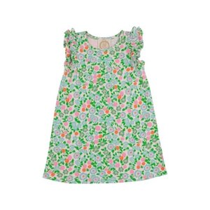 The Beaufort Bonnet Company Natchez and Nectarines Ruehling Ruffle Dress
