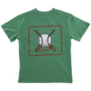 J Bailey Baseball on Sage Logo Tee