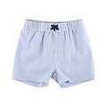 RuffleButts + RuggedButts Periwinkle Blue Seersucker Swim Trunks