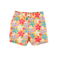 RuffleButts + RuggedButts Endless Summer Floral Swim Trunks