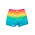 RuffleButts + RuggedButts Neon Sunset Swim Trunks