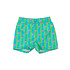 RuffleButts + RuggedButts Neon Flamingo Stripe Swim Trunks