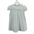Green Blossom Garland Claire Dress