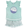 Bailey Boys Shrimp Boat Girls Short Set