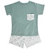 Bailey Boys Turtle Print Knit Boys Short Set