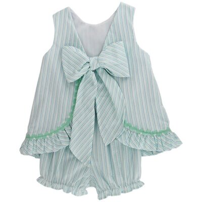 Bailey Boys Wally Whale Angel Dress Tie w/ Bloomer