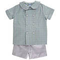 Bailey Boys Astoria Plaid Dressy Short Set