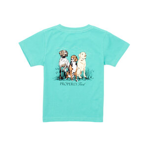 Properly Tied Soft Green Triple Dog SS Tee