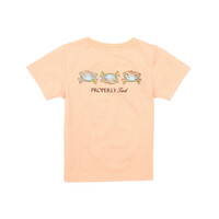 Properly Tied Melon Triple Crab SS Tee