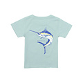 Properly Tied Marine Mist Blue Marlin SS Tee