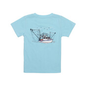 Properly Tied Powder Blue Shrimp Boat SS Tee