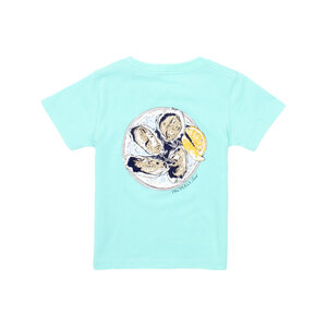 Properly Tied Seafoam Oyster Tray SS Tee