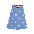 The Beaufort Bonnet Company Sleeveless Polly Play Dress North Sea Stars/Richmond Red