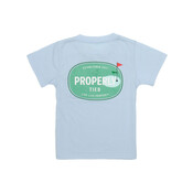 Properly Tied Periwinkle The Links SS Tee