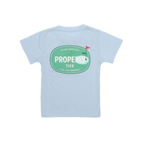 Properly Tied Periwinkle The Links SS Tee