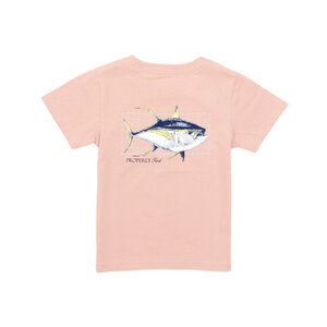 Properly Tied Peach Tuna SS Tee