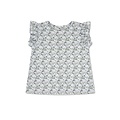 Set Fashions Blue Floral Haven Woven Top