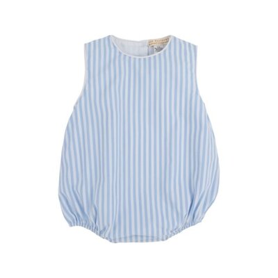 The Beaufort Bonnet Company Beale Street Blue Stripe/Worth Ave White Benjamin Bubble