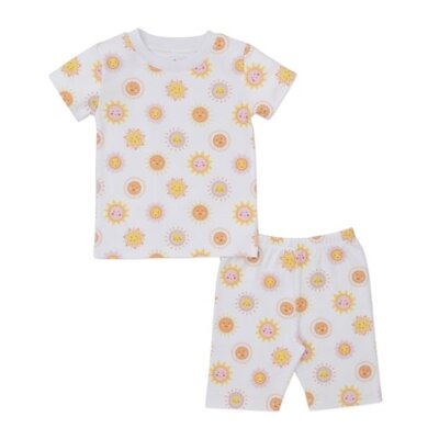 Kissy Kissy Sunshine Abounds Short Print PJ Set