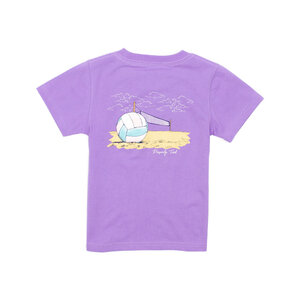 Properly Tied Light Purple Sandy Serve Girl's SS Tee