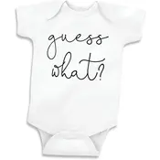 Bump & Beyond Designs Guess What Pregnancy Announcement Onesie