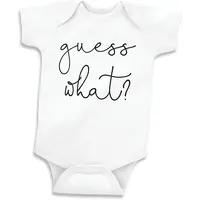 Bump & Beyond Designs Guess What Pregnancy Announcement Onesie