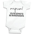 Bump & Beyond Designs Surprise Grandparents Pregnancy Announcement Onesie