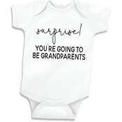 Surprise Grandparents Pregnancy Announcement Onesie