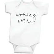 Bump & Beyond Designs Coming Soon Onesie