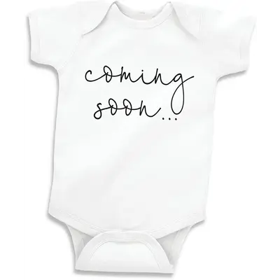 Bump & Beyond Designs Coming Soon Onesie