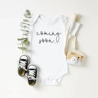 Bump & Beyond Designs Coming Soon Onesie