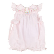 Sophie & Lucas Dotted Petal Playsuit Pink