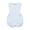 Sophie & Lucas Coastal Classics Boy Overall Blue