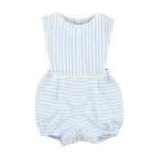 Sophie & Lucas Coastal Classics Boy Overall Blue