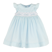 Luli & Me Color Combo Smocked Dress