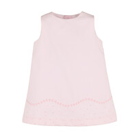Luli & Me Party Dots A-Line Dress Pink