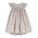 Luli & Me Wildflowers Smocked Bishop Fuchsia