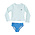 Prodoh Waterspout Stripe Girls Reef Rashguard Swim Set