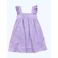 Lulu Bebe Lavender Stripe Butterflly Sleeve Dress