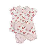 La Luna Minnie Pima Bloomer Set