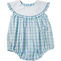 Ishtex Textile Products, Inc Aqua Plaid Girl's Bubble
