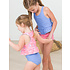 RuffleButts + RuggedButts Pink Seas the Day Reversible Peplum Tankini