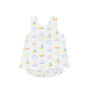 Cypress Row Sweet Sails Girls Swing Back Set