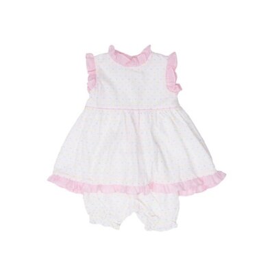 The Oaks Apparel Regean Pastel Swiss Dot  Bloomer Set