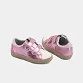 ShuShop Light Pink Metallic Sunny Mini Sneaker