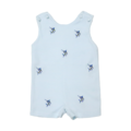 Zuccini Lt Blue Embroidered Swordfish Shortall